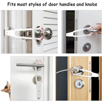 Adjustable Cat Door Holder Latch