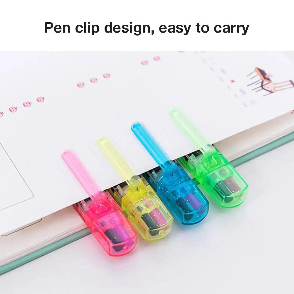 20-Color Rainbow Crayon Pen