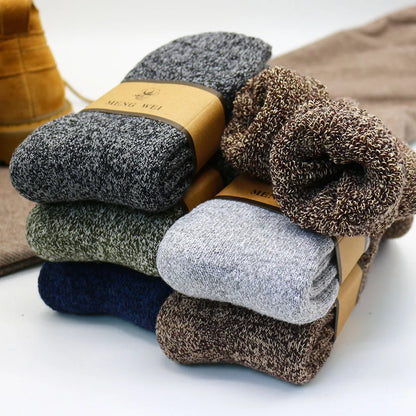 Men’s Merino Wool Winter Socks 2 Pairs