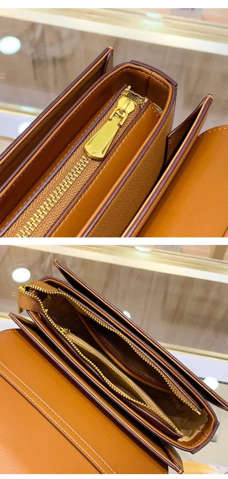 Vintage Leather Diaper Bag
