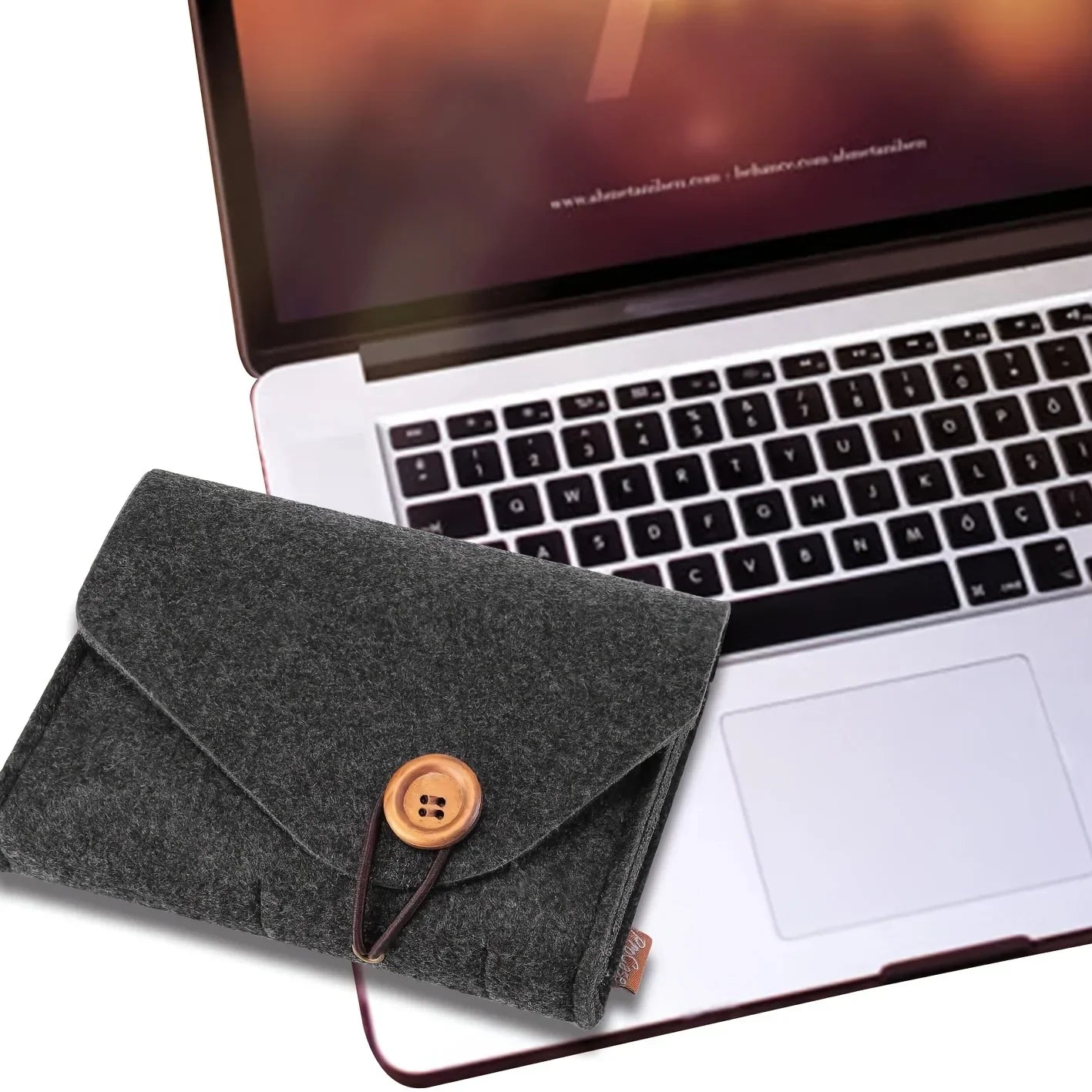 Felt Electronics Organizer Pouch