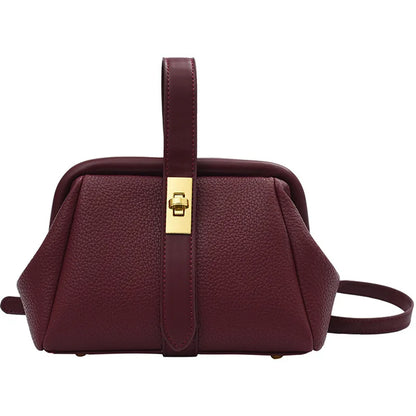 Luxury Style Small Tote Purse with Interior Zipper Pocket