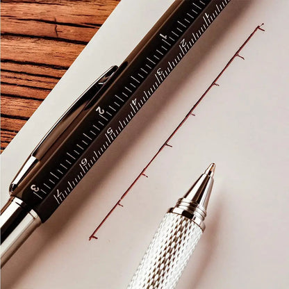 7-in-1 Multifunction Stylus Ballpoint Pen