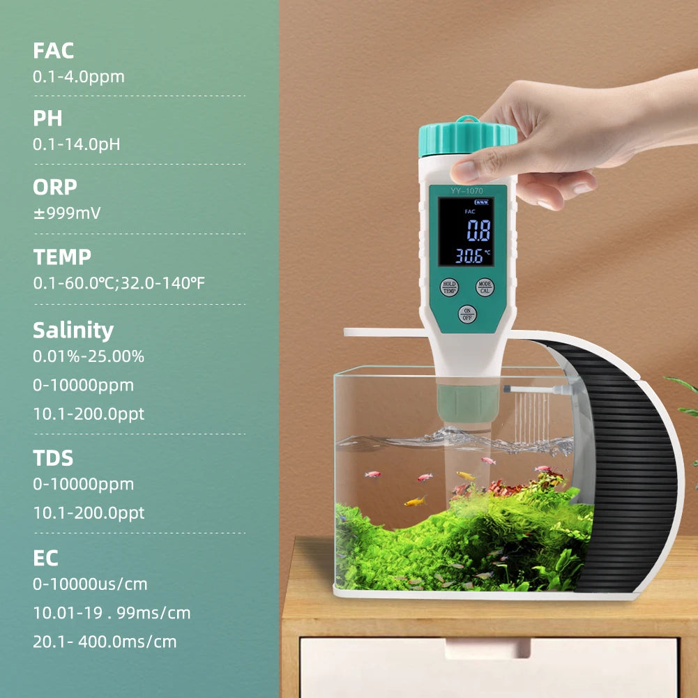 Digital Chlorine Meter PH Tester