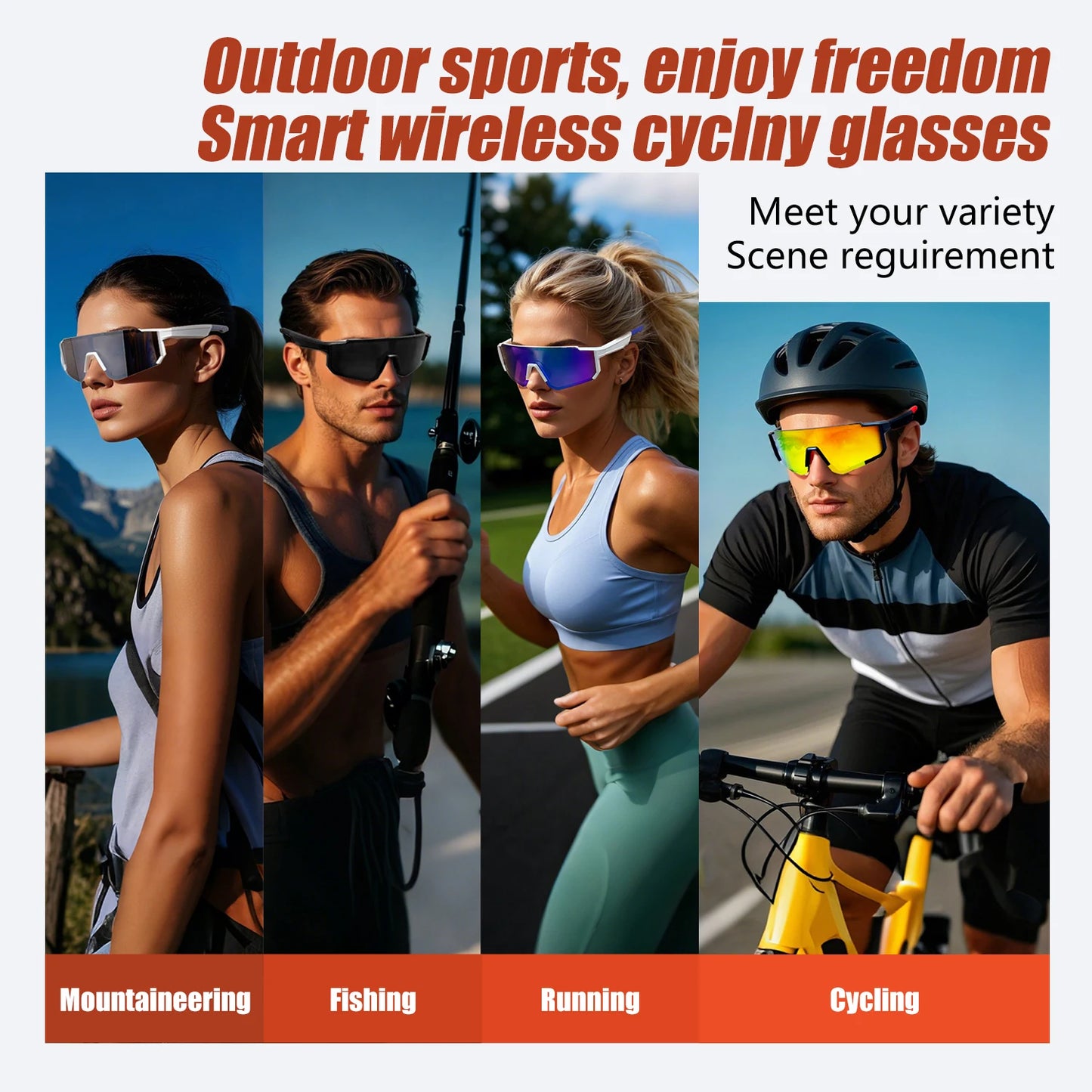 Smart Bluetooth Audio Glasses