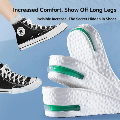 Orthopedic Height Increase Memory Foam Insoles
