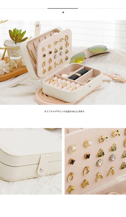 Portable Travel Jewelry Organizer Case