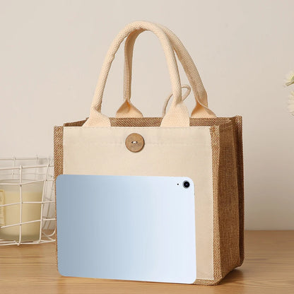 Canvas & Linen Everyday Tote Bag