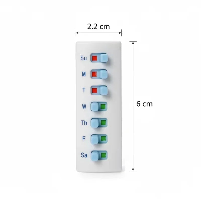 Weekly Pill Reminder Tracker