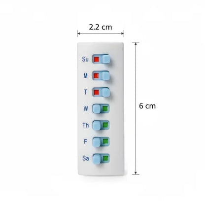 Weekly Pill Reminder Tracker