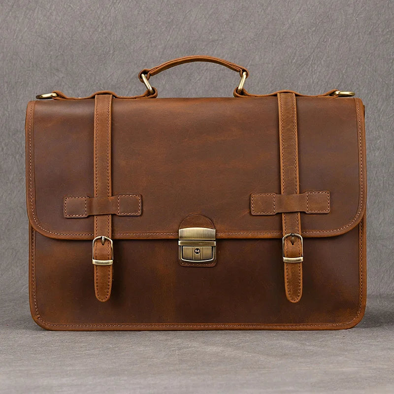 Luxury Leather Briefcase