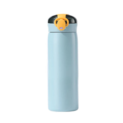 Stainless Steel Kids Thermal Bottle with Straw