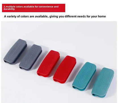 Silicone Pot Handle Covers – Heat Resistant Grip Protectors