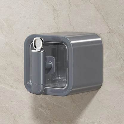 Wall-Mounted Spice Storage Container with Spoon