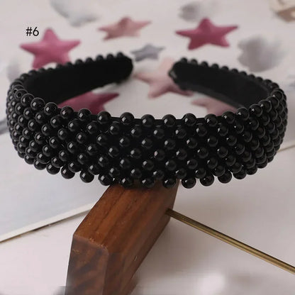 Pearl Hair Strap Headband for Women & Girls