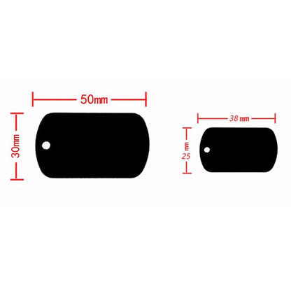 Personalized Aluminum Dog Tags – Custom Pet ID Tags