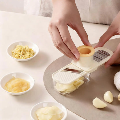 Multifunctional Garlic & Vegetable Grinder with Container