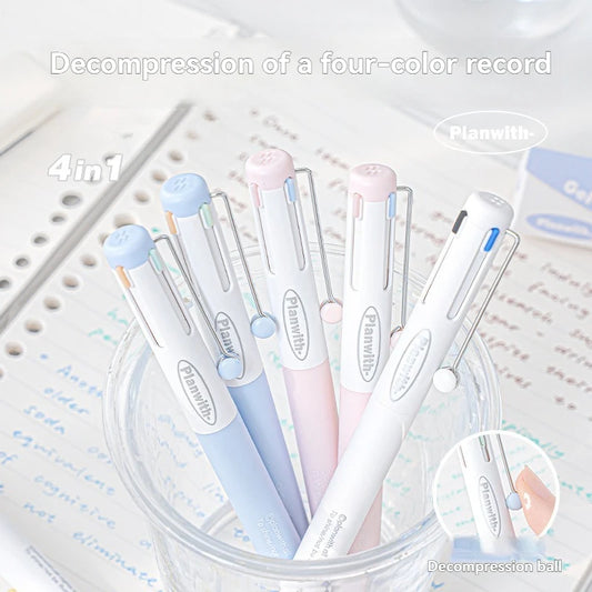 4-Color Gel Pen