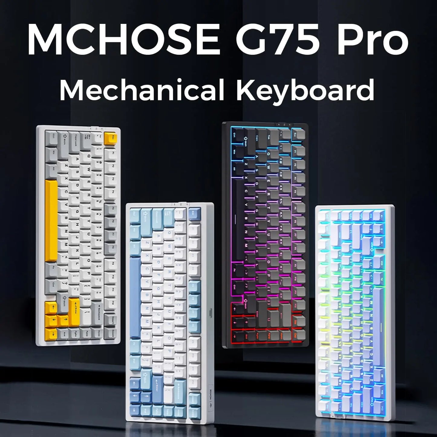 MCHOSE G75 Pro Wireless Mechanical Keyboard