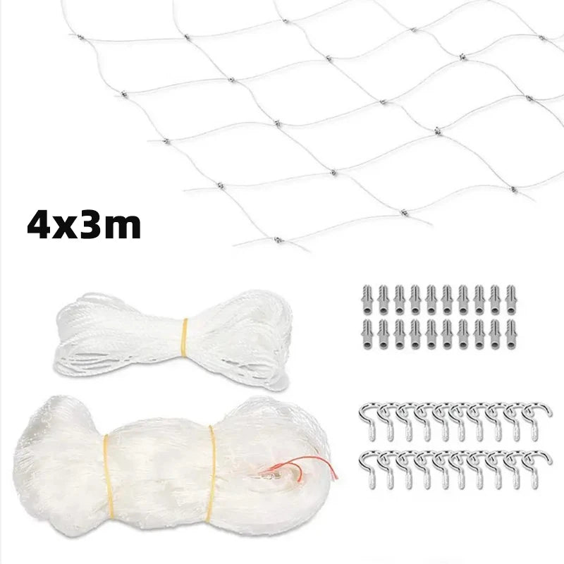 Pet Safety Nylon Netting for Cats & Birds