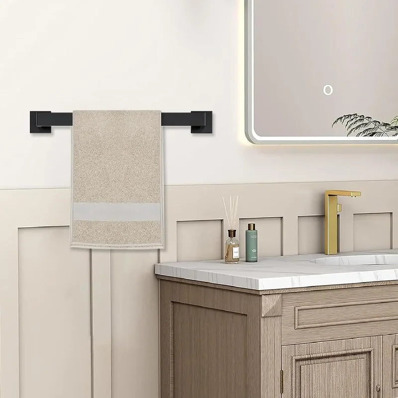 Wall-Mounted Bathroom Hardware Set