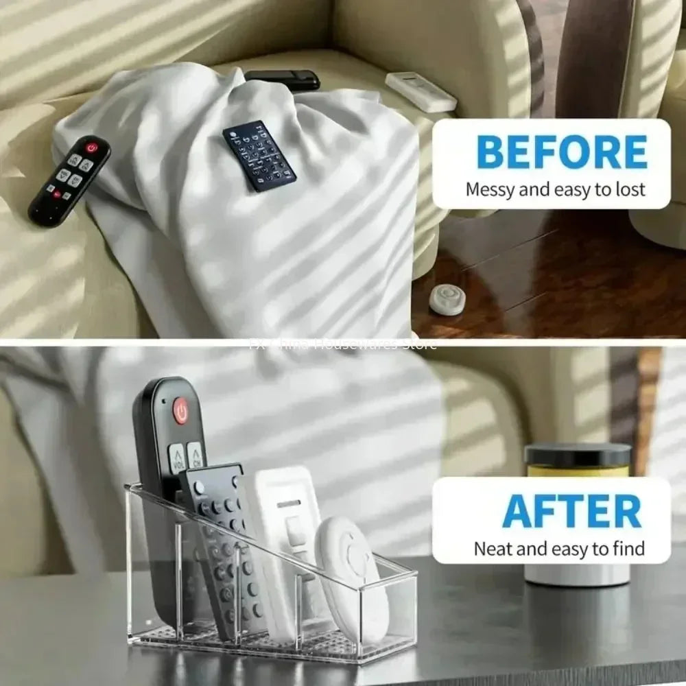 Remote Control Organizer with 4 Compartments