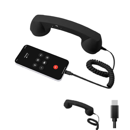 Retro Type-C Phone Handset