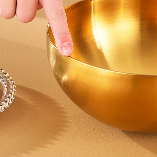 Large Capacity Stainless Steel Salad & Ramen Bowl