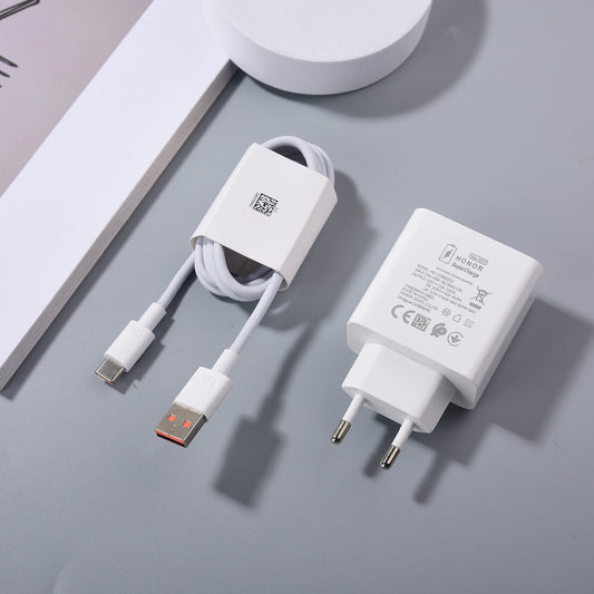 66W Super Fast Charger 6A Usb Type C Cable For Honor 90 80 70 60 50 Pro Lite