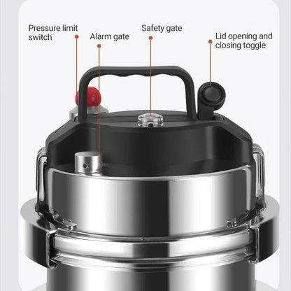 Portable Stainless Steel Pressure Cooker
