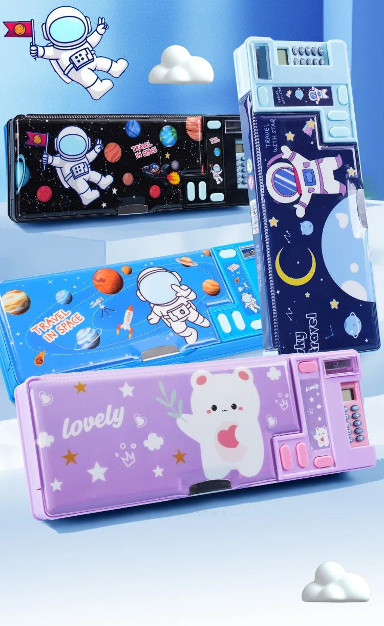 Cartoon Calculator Pencil Case