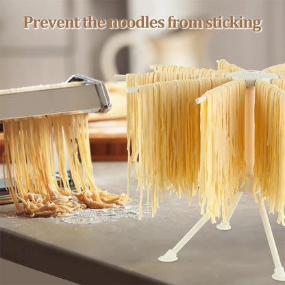 Collapsible Pasta Drying Rack with 10 Arms