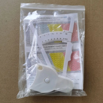Body Fat Caliper & Measuring Tape Set