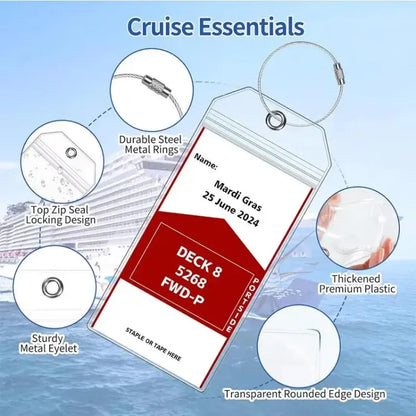 Waterproof Cruise Luggage Tags