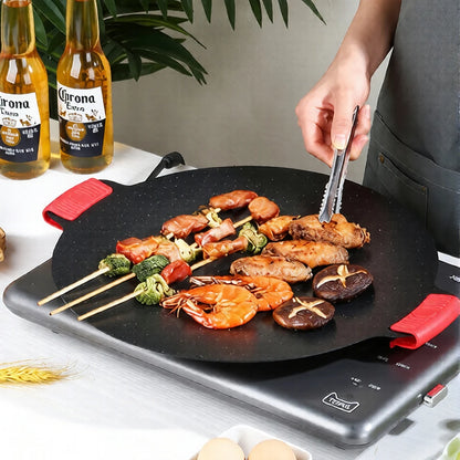 Non-Stick BBQ Grill Pan – Korean Style Barbecue Cooking Plate