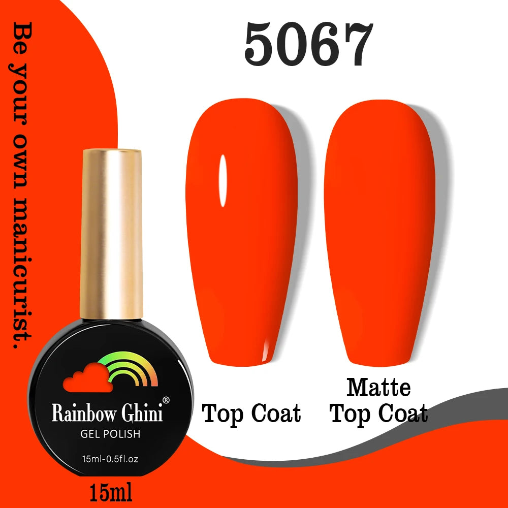 Rainbow Ghini 15ML HEMA & TPO Free Gel Nail Polish
