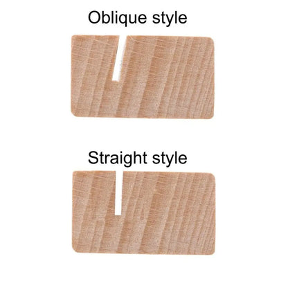 Wooden Card Display Stand