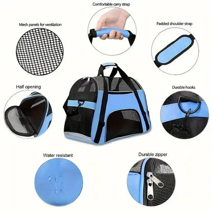 Foldable Breathable Pet Carrier Bag