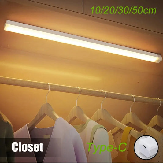 Type C Rechargeable Induction LED Night Light