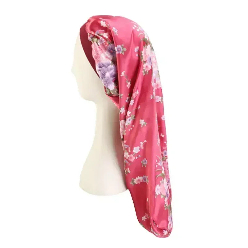 Reversible Satin Bonnet Hair Cap