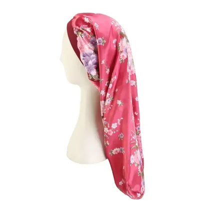 Reversible Satin Bonnet Hair Cap