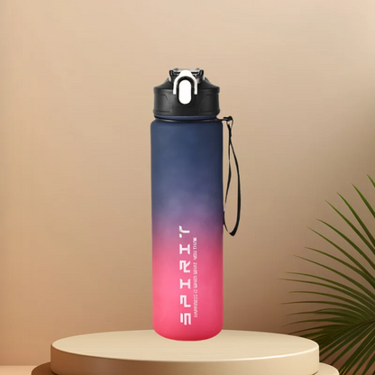 Sports Water Bottle with Time Marker