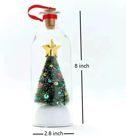 Recordable Christmas Tree Message Bottle