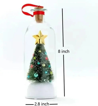 Recordable Christmas Tree Message Bottle