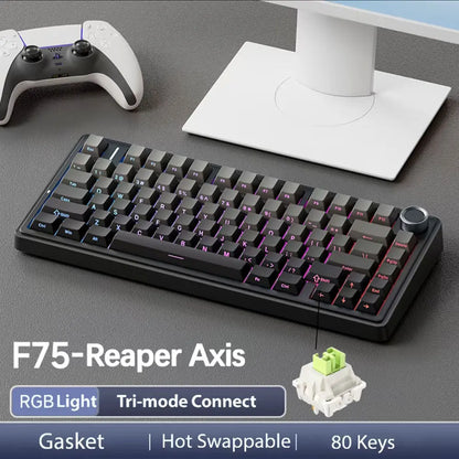 AULA F75 Tri-Mode Mechanical Gaming Keyboard