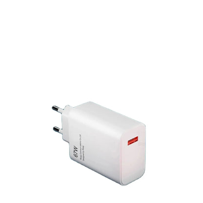 65W USB Fast Charger Adapter with Type-C Cable
