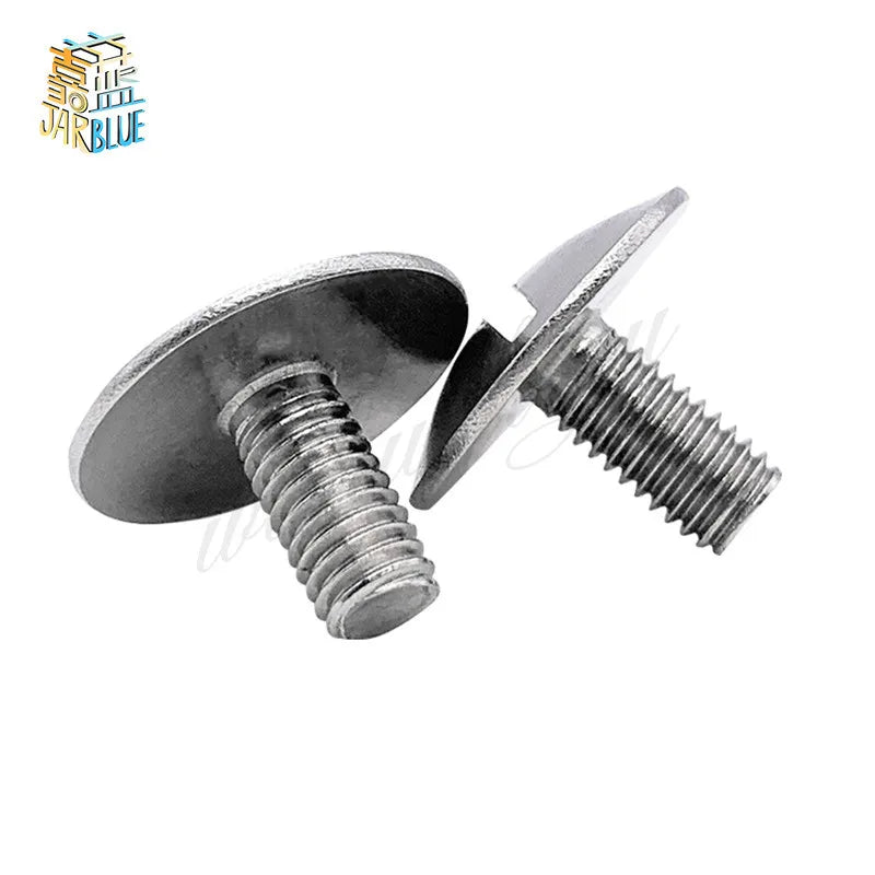 304 Stainless Steel Oversize Slotted Truss Head Screws M2–M6