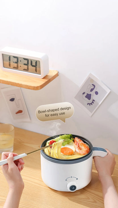 Compact Electric Rice Cooker & Food Steamer
