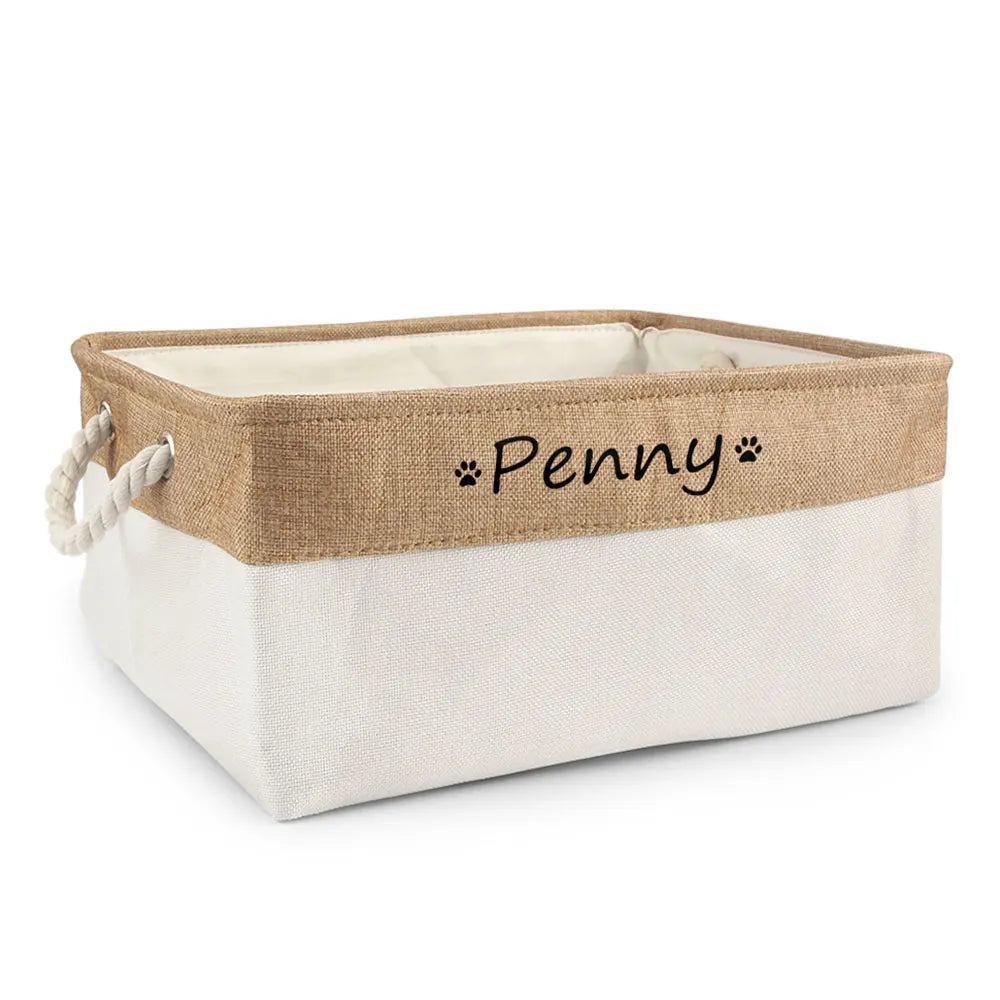 Custom Pet Storage Basket