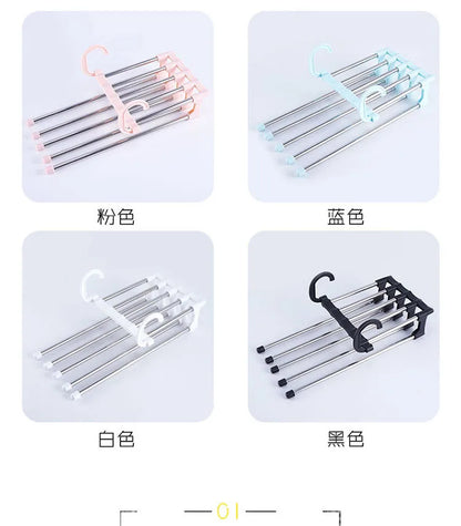 5-Tier Space Saving Pants Hanger